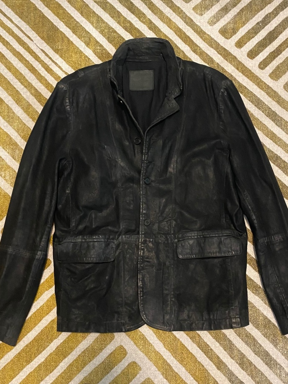 All Saints suede blazer